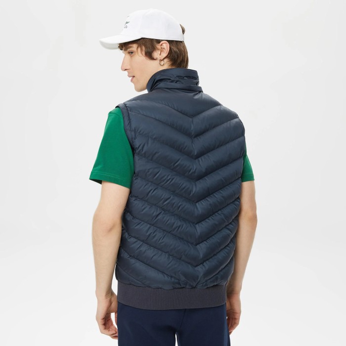 куртка мужская куртка lacoste приталенного кроя из проверенных материалов спереди