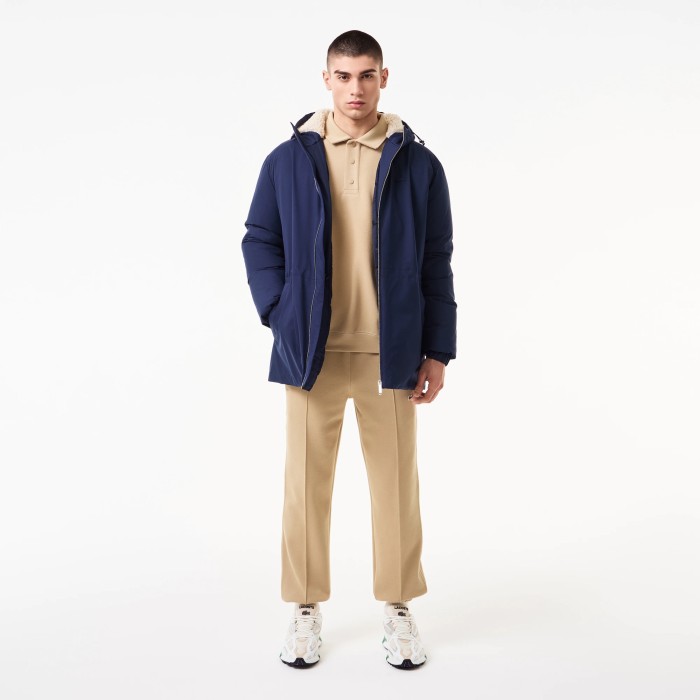 куртка мужская стеганая куртка lacoste для взрослого возраста с изнаночной стороны