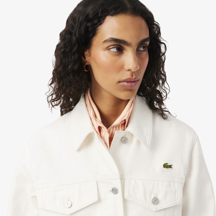 куртка outerwear от бренда lacoste вид слева