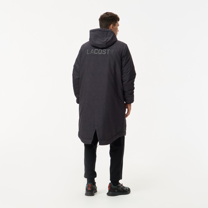 куртка parka от бренда lacoste вид слева