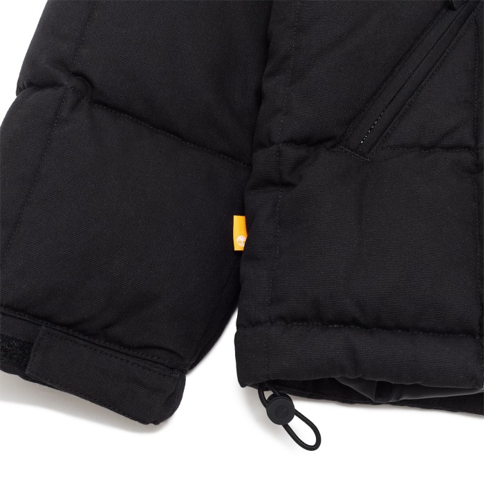куртка pu puffer anorak - качественный продукт вид сбоку
