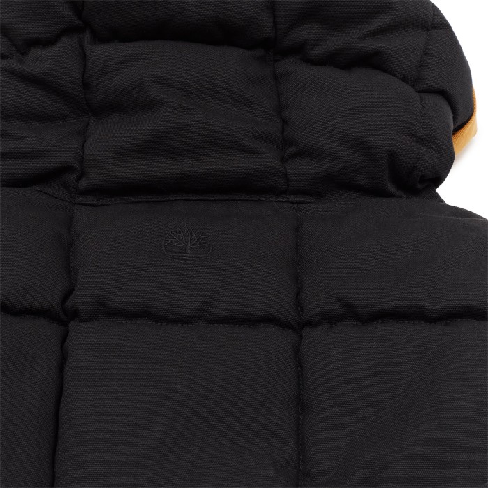 куртка pu puffer anorak - качественный продукт вид сбоку