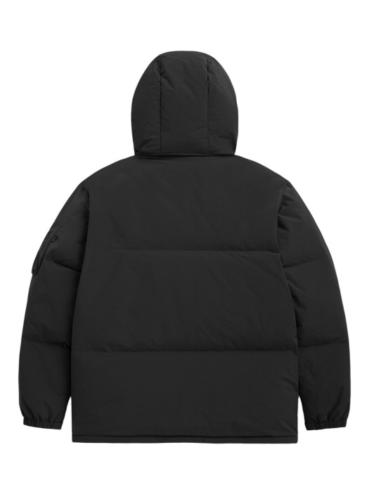 куртка puffer parka от бренда alpha industries вид слева