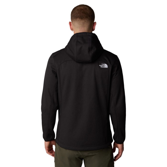 куртка quest hooded softshell от бренда the north face вид слева