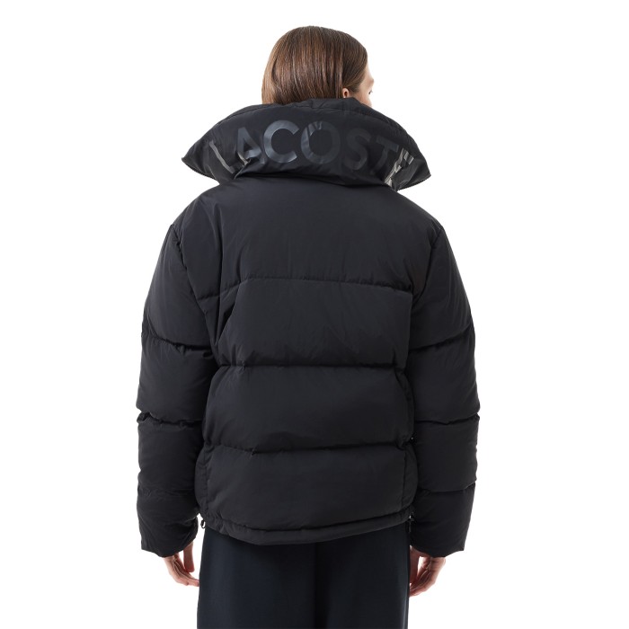 куртка quilted puffer от бренда lacoste вид слева