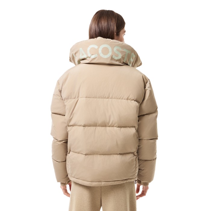 куртка quilted puffer от бренда lacoste вид слева