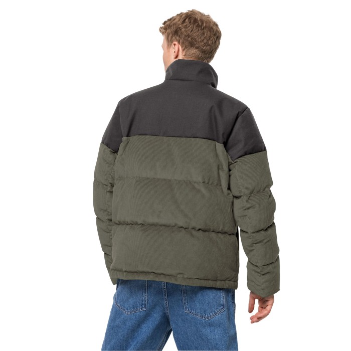 куртка short puffer от известного бренда вид слева
