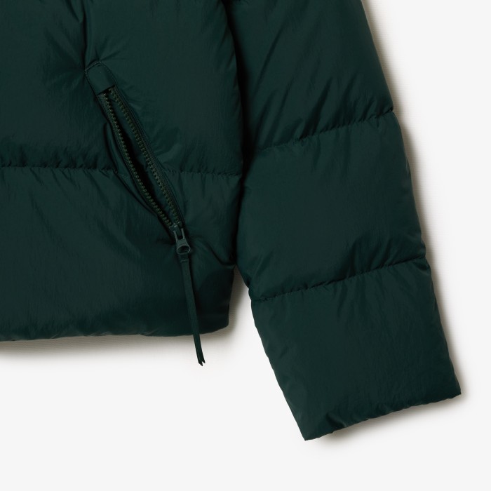 куртка short puffer из проверенных материалов спереди