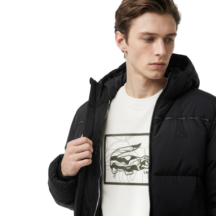 куртка short puffer - качественный продукт вид сбоку