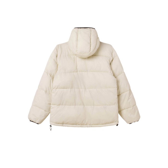 куртка stratus puffer от бренда obey вид слева