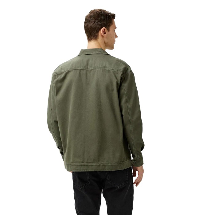 куртка washed denim zip jacket от бренда united 4 вид слева