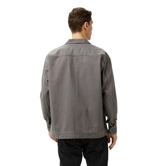 куртка washed denim zip jacket от бренда united 4 вид слева