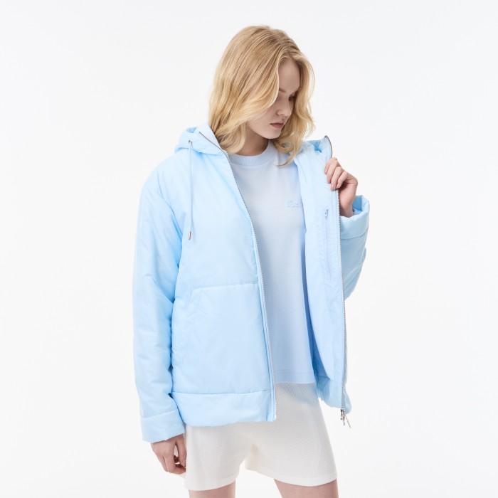 куртка женская куртка lacoste с капюшоном по цене 27986 руб вид справа