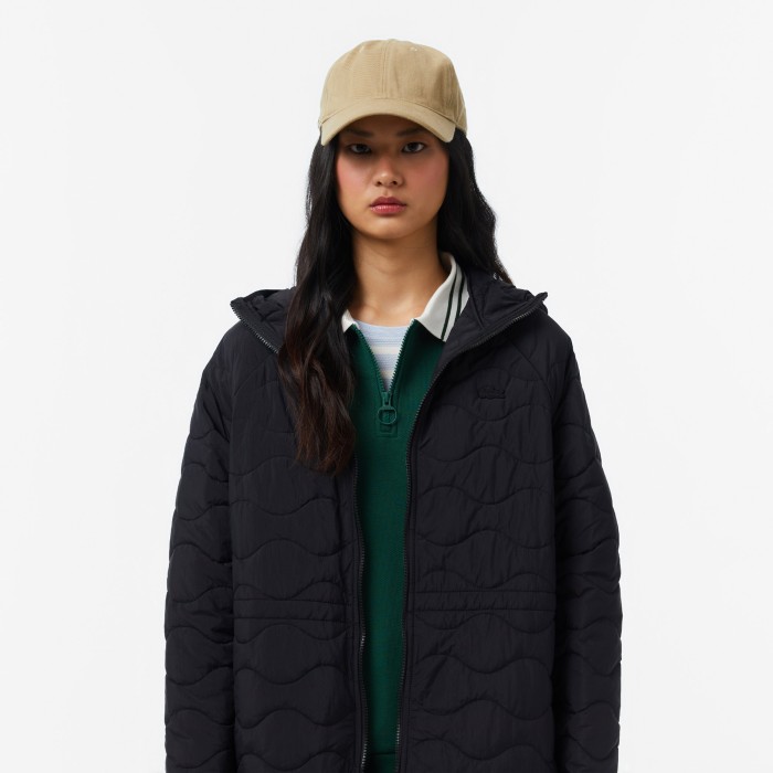 куртка женская куртка lacoste от бренда lacoste вид слева