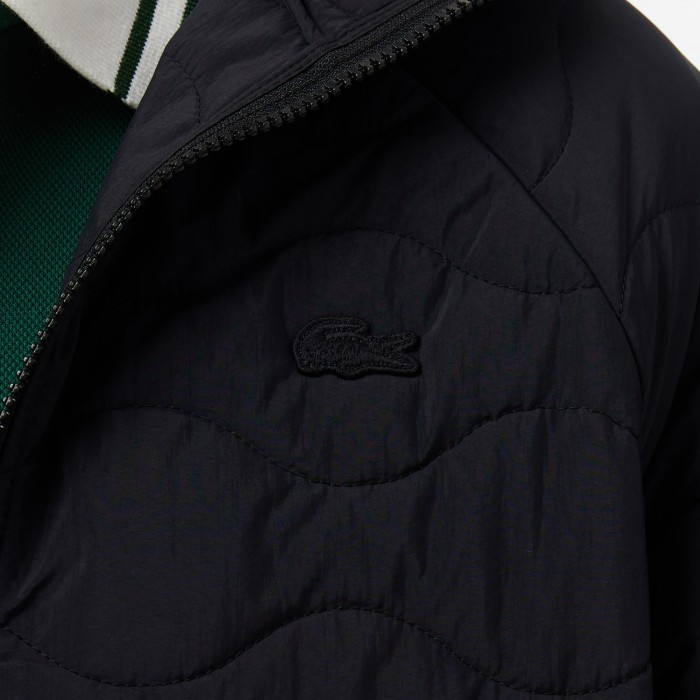 куртка женская куртка lacoste - качественный продукт вид сбоку