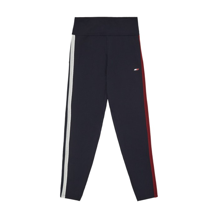 леггинсы sport 7/8 tape leggings TMS10S101708DW5 фотография