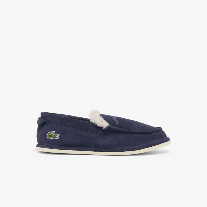 лоферы утепленные замшевые лоферы lacoste 752CMA0002J18 фотография