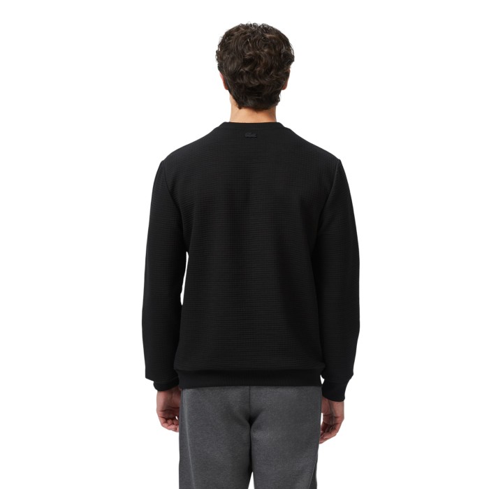 лонгслив long sleeve от бренда lacoste вид слева