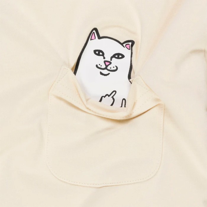 лонгслив lord nermal cropped long sleeve pocket tee от известного бренда вид слева