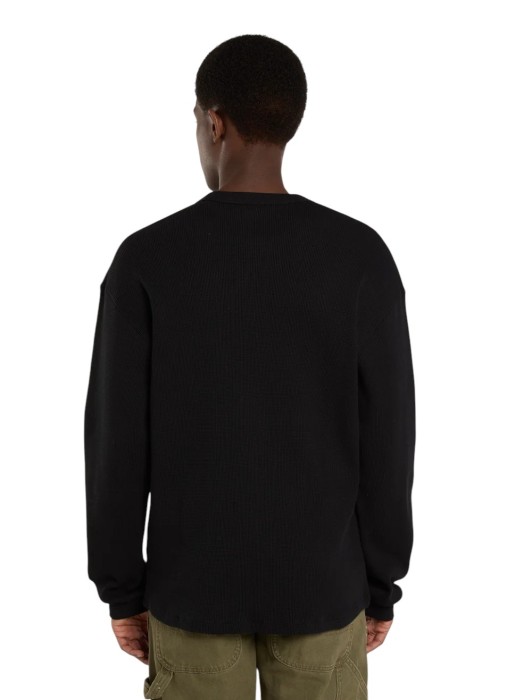 лонгслив waffle tee ls от бренда dickies вид слева