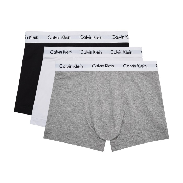 нижнее белье 3 pack trunks  cotton stretch CK0000U2662G998 фотография