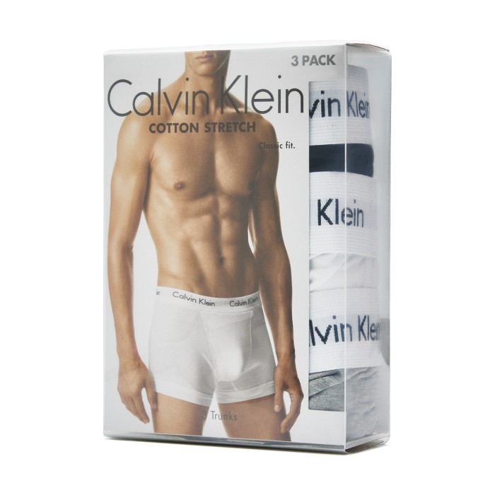 нижнее белье 3 pack trunks  cotton stretch из америки вид сбоку