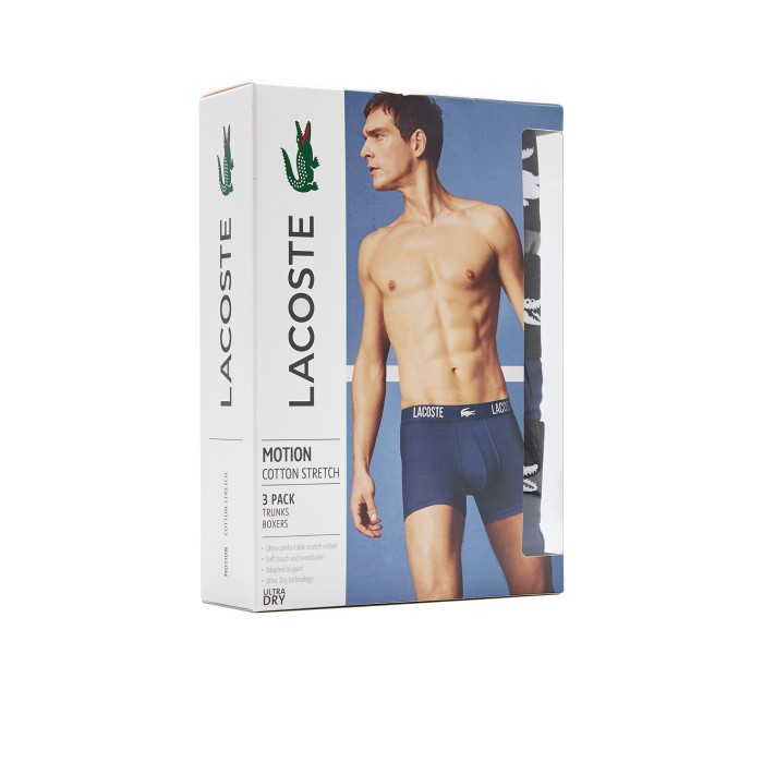 нижнее белье boxer от бренда lacoste вид слева