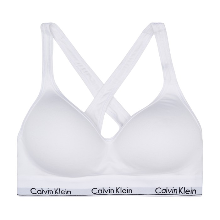 нижнее белье lift bralette  modern cotton CK000QF1654E100 фотография