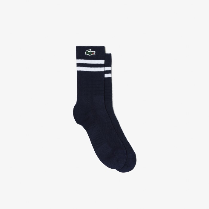 носки мужские дышащие хлопковые спортивные носки lacoste RA1095525 фотография