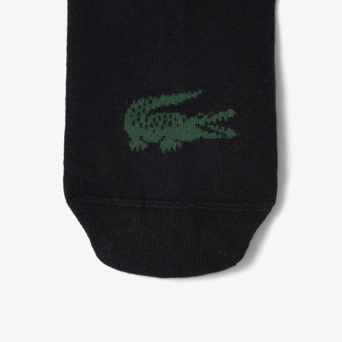 носки носки lacoste унисекс из эластичного хлопка от бренда lacoste вид слева