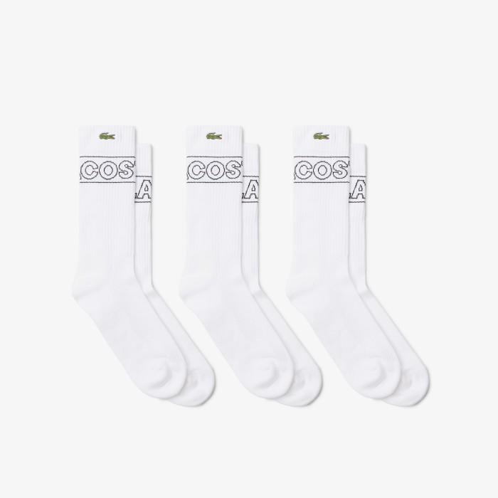 носки носки lacoste унисекс из хлопка RA5122001 фотография