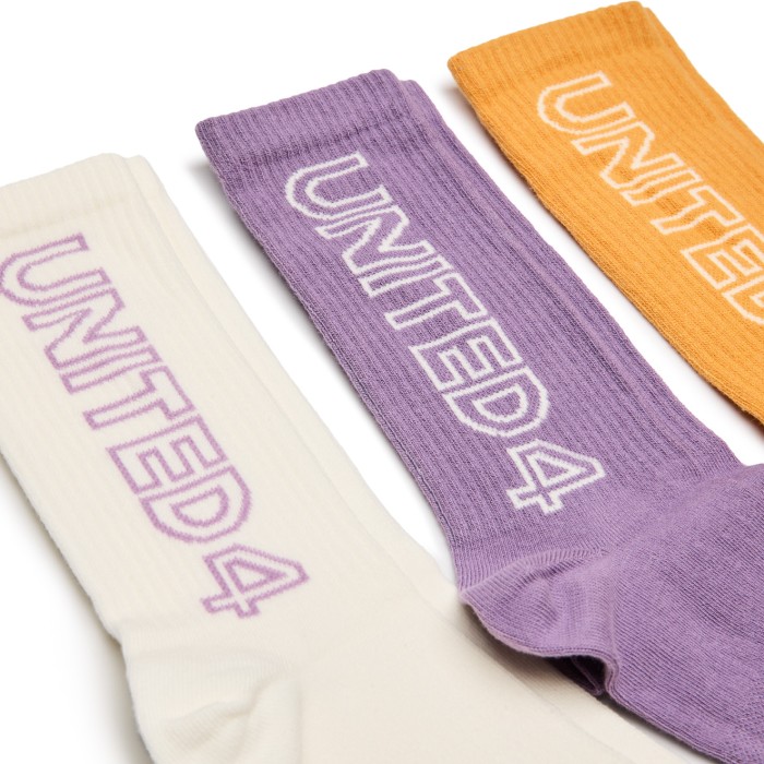 носки socks triple от бренда united вид слева