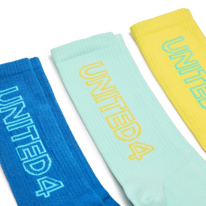 носки socks triple от бренда united вид слева