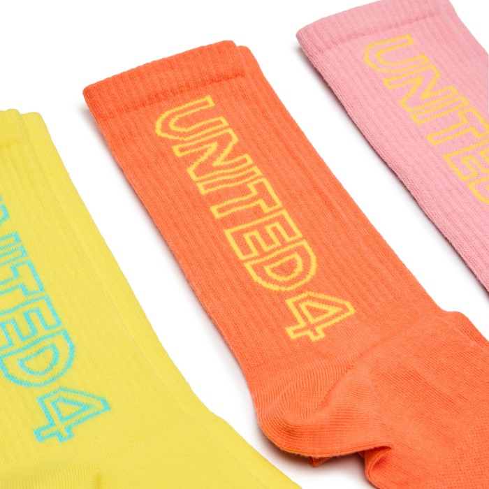 носки socks triple от бренда united вид слева