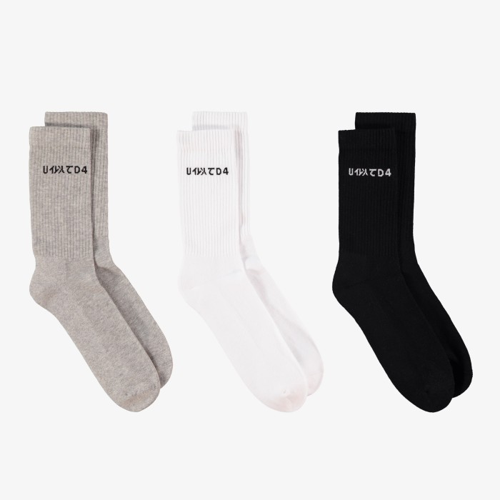носки socks triple UNU3AW70000HSBG фотография