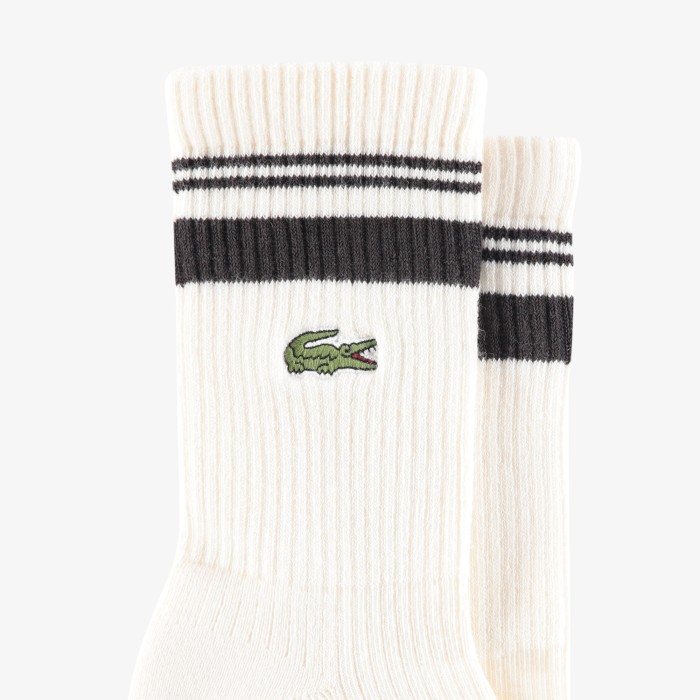 носки socks от бренда lacoste вид слева