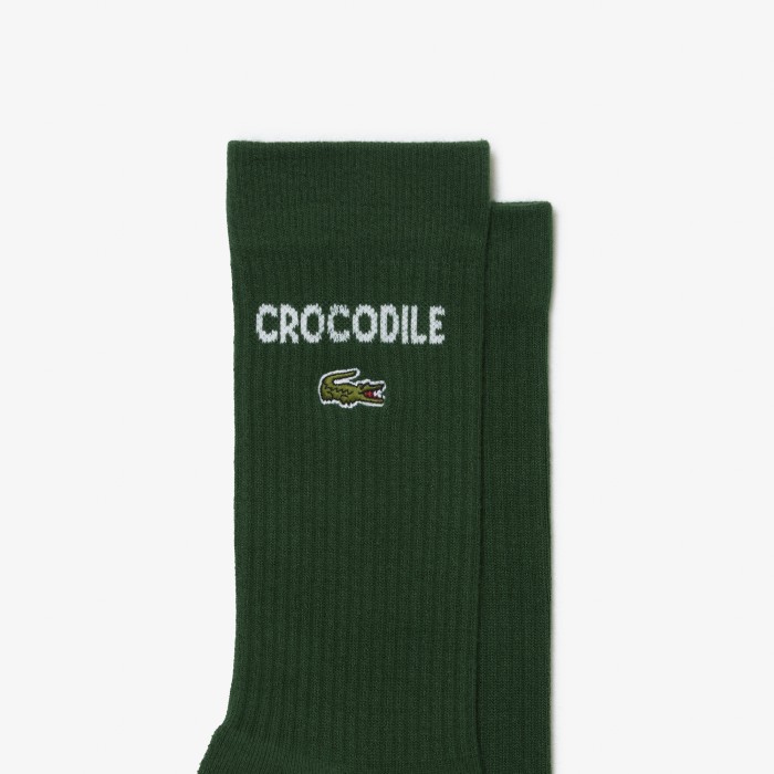 носки socks от бренда lacoste вид слева