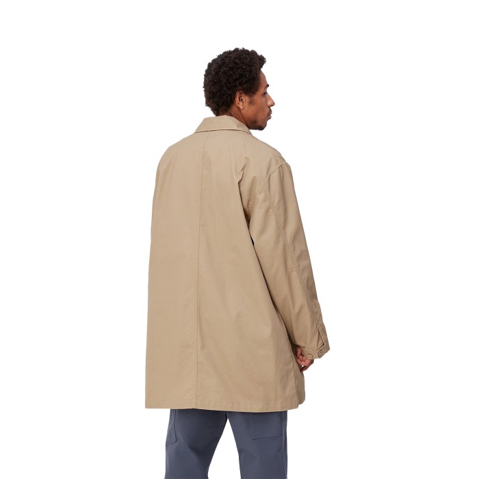 пальто newhaven coat от бренда carhartt wip вид слева