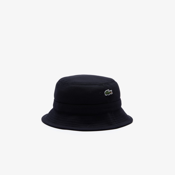 панама organic cotton embroidered от бренда lacoste вид слева