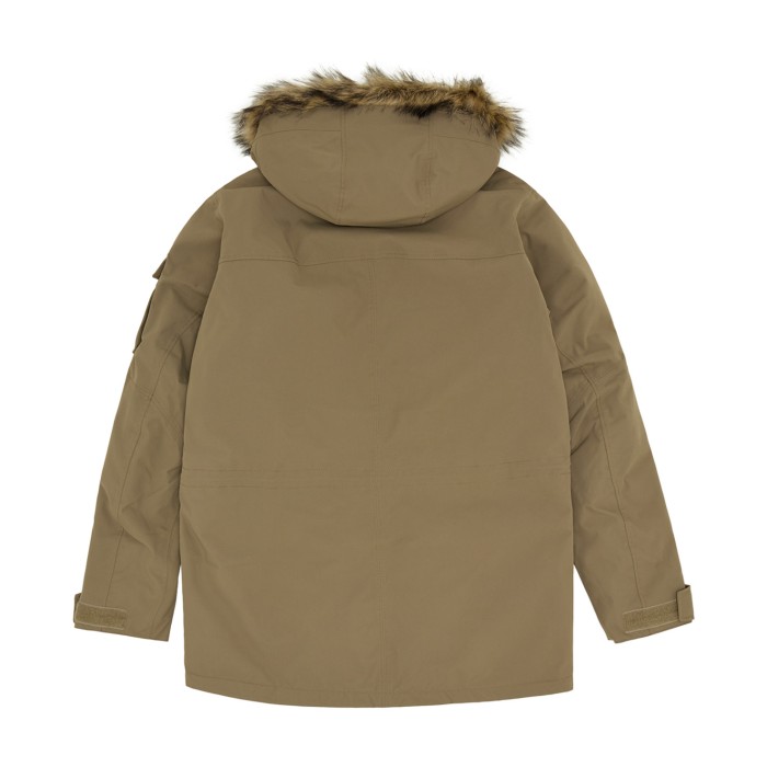 парка glacier canyon parka от бренда jack wolfskin вид слева