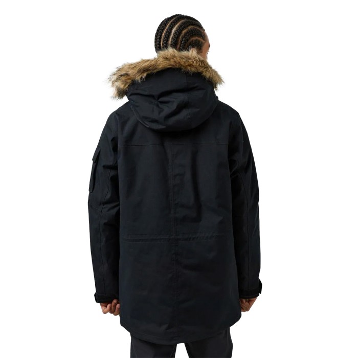 парка glacier canyon parka от бренда jack wolfskin вид слева