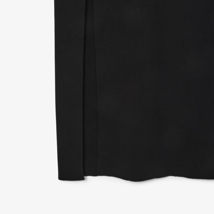 платье длинное бесшовное платье lacoste из трикотажа спереди