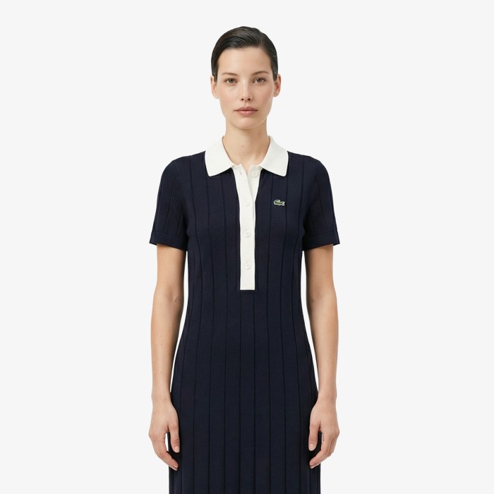 платье dress от бренда lacoste вид слева