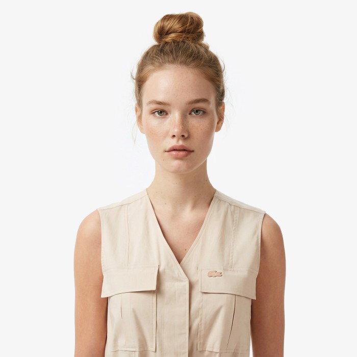 платье dress от бренда lacoste вид слева