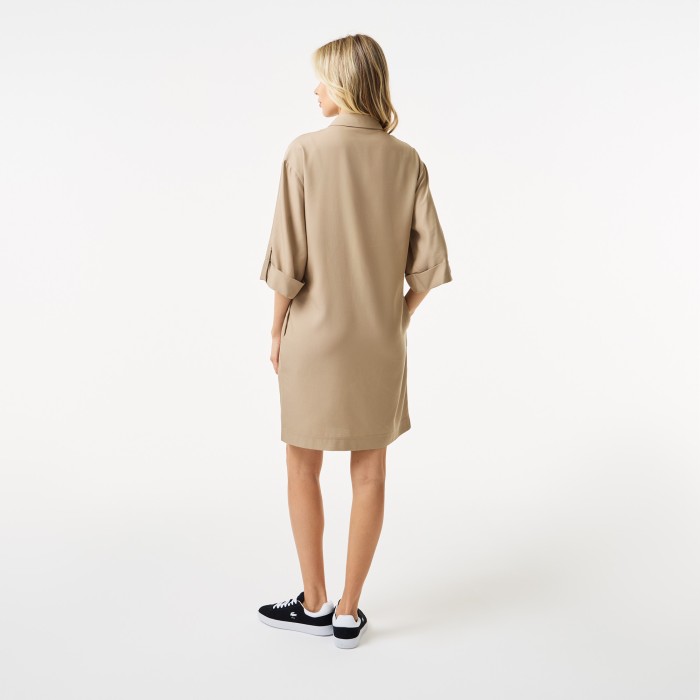 платье dress от бренда lacoste вид слева