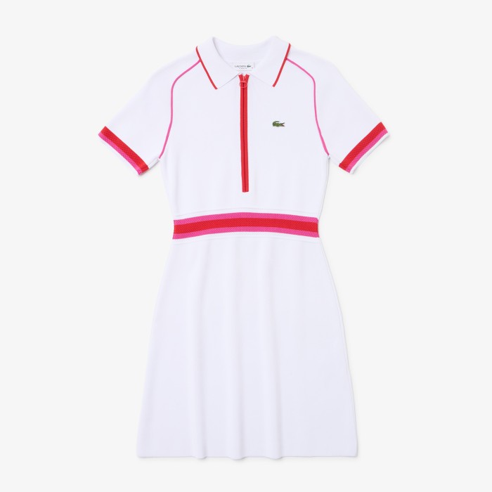 платье женское платье lacoste из вискозы - качественный продукт вид сбоку