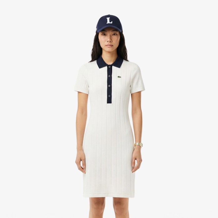 платье женское  платье lacoste от бренда lacoste вид слева