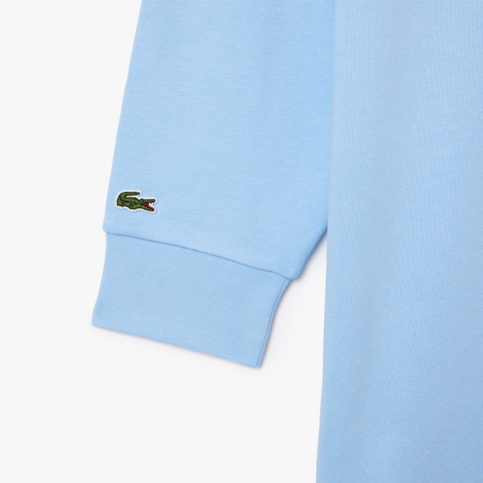 платье женское платье-толстовка lacoste с флисом из проверенных материалов спереди