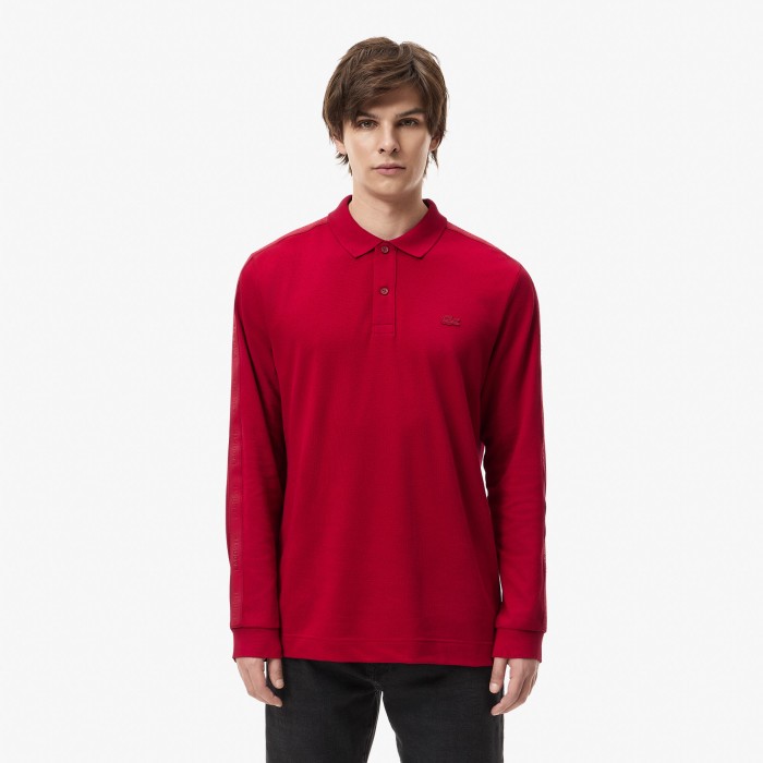 поло мужская хлопковая рубашка-поло lacoste PH2615476 фотография