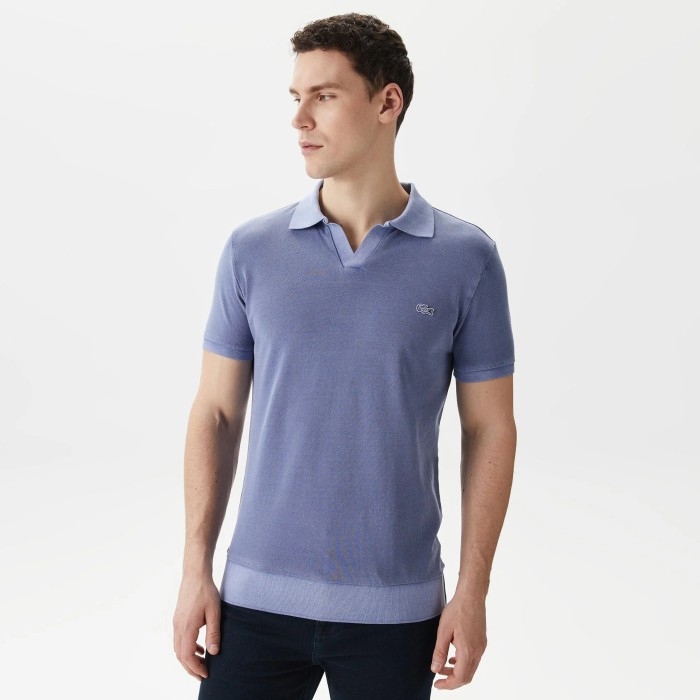 поло мужское хлопковое поло lacoste стандартного кроя PH0417IVW фотография